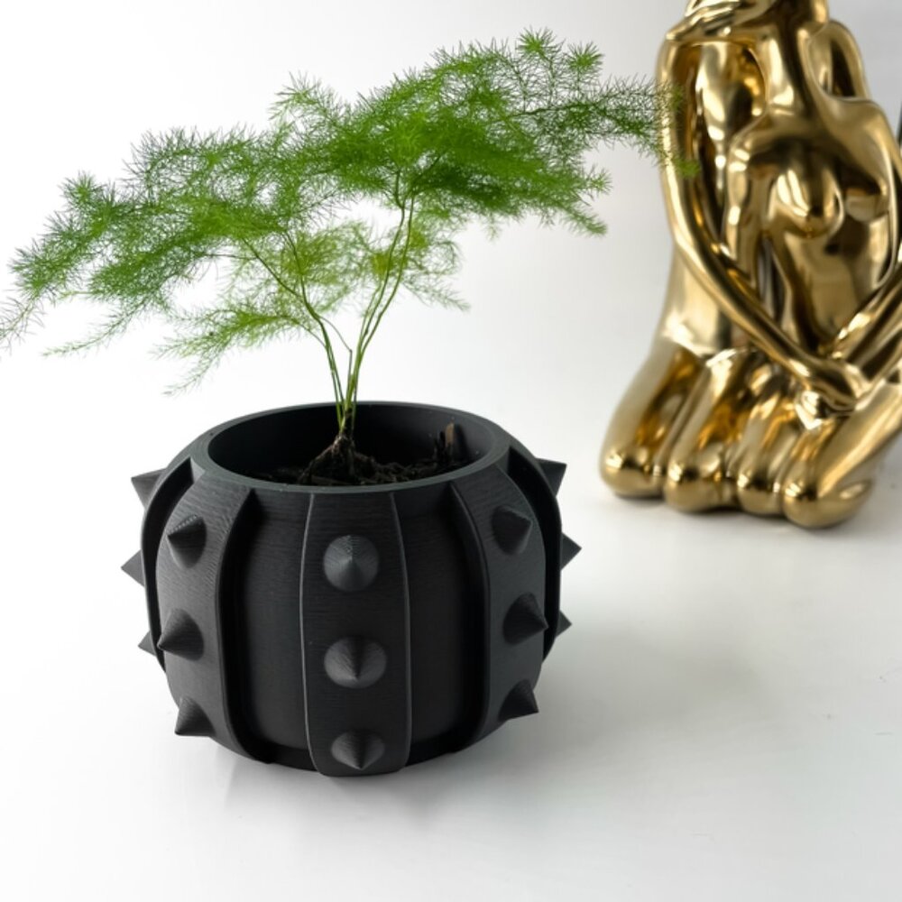 ALVER 3D-Printed Decorative Spiked Planter